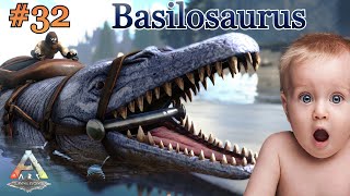 Finally I Tame ElectricProof DINOBasilosaurus😱😍 in ARK Survival Fjordur  Episode 32 [upl. by Mallina]