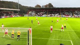 Stevenage v Guiseley [upl. by Ahsekyt]