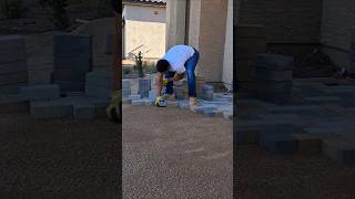 Construyendo driveway de PAVER construction phoenix consejos [upl. by Onitram]