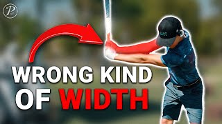 The TRUTH About Width In The Backswing [upl. by Bore]