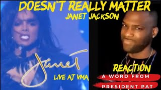 JANET JACKSON DOESNT REALLY MATTER  Live  VMAsREACTION VIDEO [upl. by Shifra]