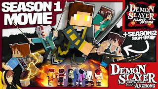 Demon Slayer Island Anzhong  MINECRAFT SMP FULL MOVIE  Season 2 Announcement [upl. by Tallie273]