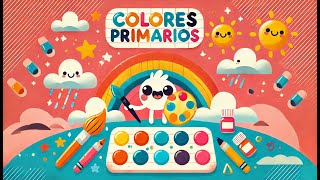 Colores Primarios para Niños Aprende Rojo Azul y Amarillo 🟨🟦🟥 [upl. by Magda]