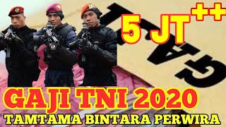 GAJI TNI 2020  tamtama bintara perwira nol masa dinas [upl. by Aidnis]