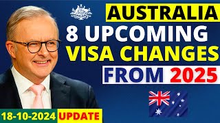 Australia Visa New Update 8 Changes in 2025  Australia Visa Update [upl. by Drucill480]