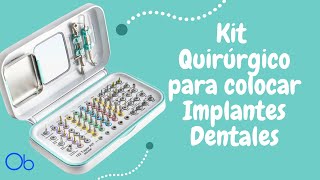 Kit Quirúrgico para Implantes Dentales Osstem [upl. by Ilhsa]