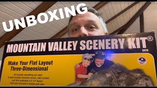 Unboxing the Woodland Scenics Mountain Valley Scenery Kit [upl. by Eical]