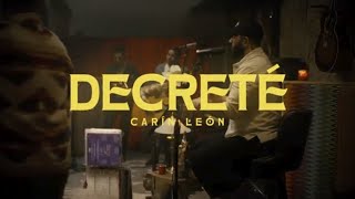 Carín León  Decreté Official Video [upl. by Ferullo]