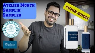 Day 17 Samplin Samples Tobacco Nuit by Atelier Cologne 2016 [upl. by Sidonius]