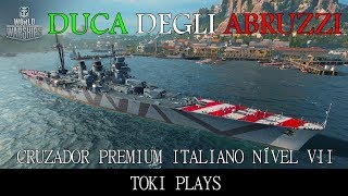 World of Warships  Melhores Momentos  Abruzzi [upl. by Ekenna]