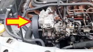 Noise when moving the steering wheel caused by the steering pump belt slipping [upl. by Ylesara672]