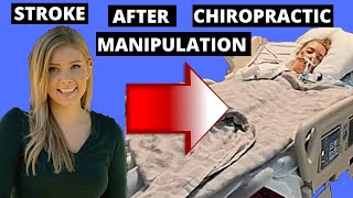 Neurologist Explains Stroke After Chiropractic Manipulation Caitlin Jensen [upl. by Federica]