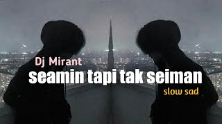 Dj seamin tapi tak seiman slow beatRemix by Dj Mirant [upl. by Grinnell533]