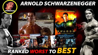 Arnold Schwarzenegger  Movies RANKED From WORST To Best [upl. by Yllom226]