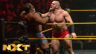 Keith Lee vs Lars Sullivan WWE NXT Nov 28 2018 [upl. by Ephraim]