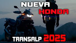 NUEVA HONDA TRANSALP 2025 PRESENTADA EN MILAN [upl. by Patricio]