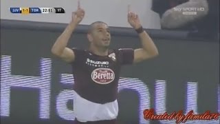 JuventusTorino 21 rig Vidal Bruno Peres Pirlo del 30112014 super gol Bruno Peres [upl. by Maggs]