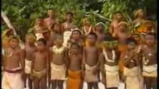 Tikopia children singing SI national anthem [upl. by Aisat]