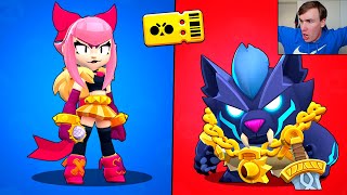 OMG UUSI BRAWLER JA BRAWL PASS Brawl Stars [upl. by Nilpik]