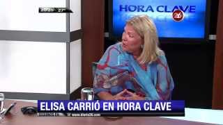 Elisa Carrió en quotHora Clavequot de Mariano Grondona  281214 [upl. by Notnert741]