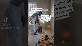 How to pray Powerful Libational Prayer 2 [upl. by Trembly751]