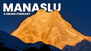 How to Hike the Manaslu Circuit Trek in Nepal  Hiking Itinerary 2024 [upl. by Turk276]