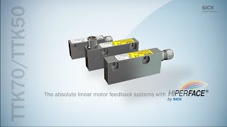 TTK  HIPERFACE® motor feedback system for linear direct drives  SICK AG [upl. by Cnahc]