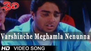 Varshinche Meghamla Nenunna Video Song  Cheli Movie  Madhavan Abbas Reema Sen [upl. by Adnawak]