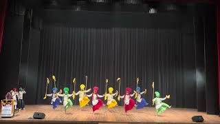 NATIONAL CONFERENCE  BHANGRA PERFORMANCE  PAU LUDHIANA bhangradholpunjabagriculturaluniversity [upl. by Yrol]