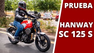 Prueba HANWAY SC 125 S ▶️ Opiniones  Test Review en Español [upl. by Alleber349]