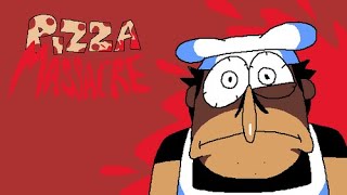 Pizza Massacre Full Demo Gameplay [upl. by Elinnet641]