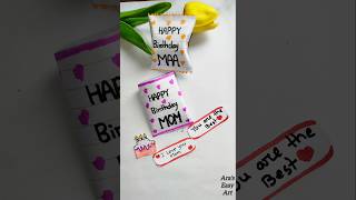 Birthday Chocolate Gift Idea ArasEasyArt ytshorts birthday gift [upl. by Supat]