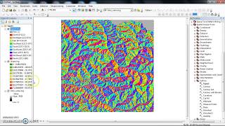 Creating a Slope and Aspect Map from a Digital Elevation Model in ArcGIS [upl. by Mackoff]