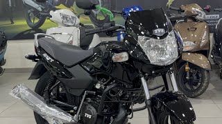 Here Is Tvs Sport 110 New Model 2022 Mileage Queen  On Road Price  Tvs Sport Black Colour [upl. by Drofniw]