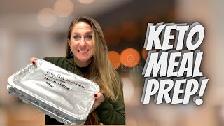 KETO FREEZER MEALS  KETO MEAL PREP  4 AMAZING FREEZER MEALS  MISSION KETO  MEAL PREP WITH ME [upl. by Noiram536]