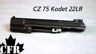 CZ 75 Kadet 22lr Conversion [upl. by Naget]