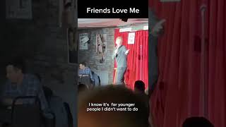 Left recording unsupervised comedy funny standupcomedian humor comedian friends support [upl. by Sagerman430]