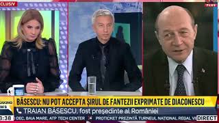 CONFRUNTARE INTRE DAN DIACONESCU SI TRAIAN BASESCU  Realitatea TV [upl. by Niawtna82]