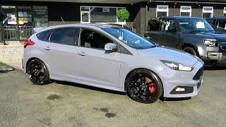 2017 Ford Focus ST ST3  Start up exhaust and full vehicle tour [upl. by Gambrill]