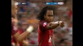 Renato Sanches 11  Polónia 11 Portugal 35 gp  EURO 2016  QuartosdeFinal [upl. by Frey]