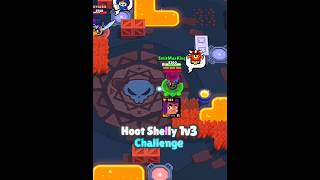 Hoot Shelly 1v3 Challenge 🫡🔥 BrawlStars Duels Challenge [upl. by Rehpoitsirhc]