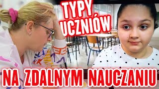 TYPY UCZNIÓW NA ZDALNYM NAUCZANIU 📚 PARODIA 🤣 MISIA I JA [upl. by Artinad]