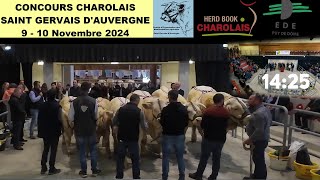 Concours Charolais à St Gervais dAuvergne Remise des prix et discours officiels [upl. by Attaymik]