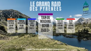 Grand Raid des Pyrénées 2024  Tour du Moudang Parcours  Trail GRP [upl. by Hctud]