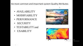 SADP  UNIT1  QUALITY ATTRIBUTES [upl. by Nevai]