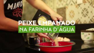 Peixe Empanado na Farinha Dágua [upl. by Coben]