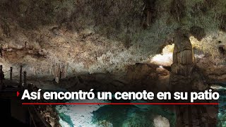 UN CENOTE EN CASA  Esta maravilla de la península de Yucatán la tiene disponible en su casa [upl. by Nyliahs]