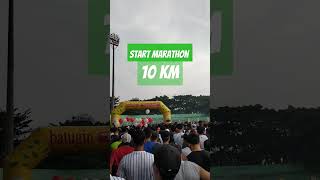 START and FINISH MARATHON 10 KM  Malang Heritage Run 2024 [upl. by Cristal966]