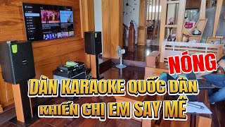 NÓNG Dàn karaoke QUỐC DÂN khiến chị em SAY MÊ  lắp đặt cho gia đình anh Tuân ở BMT [upl. by Yks]