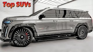 Top 10 Biggest FULL Size SUVs in 2025  Best Luxury Family SUVs 2024  Luxury ROV SUV [upl. by Voorhis]